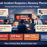 Weak Incident Response & Recovery Planning: How Enterprises Turn Small Incidents Into Major Outages
