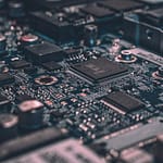 Circuit board representing AI autonomous vulnerability discovery FFmpeg 21 zero-days depthfirst agent 2026