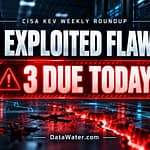CISA KEV Weekly Roundup: 6 Exploited Flaws, 3 Due Today