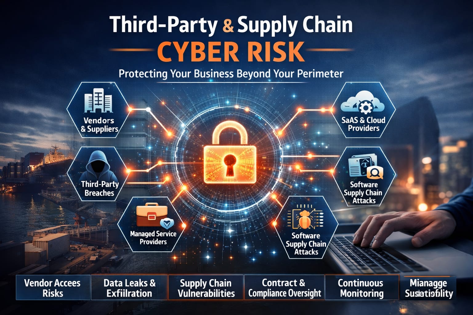 Third-Party & Supply-Chain Cyber Risk: The Enterprise Blind Spot That Triggers “Surprise” Breaches Third-Party & Supply-Chain Cyber Risk: The Enterprise Blind Spot That Triggers “Surprise” Breaches