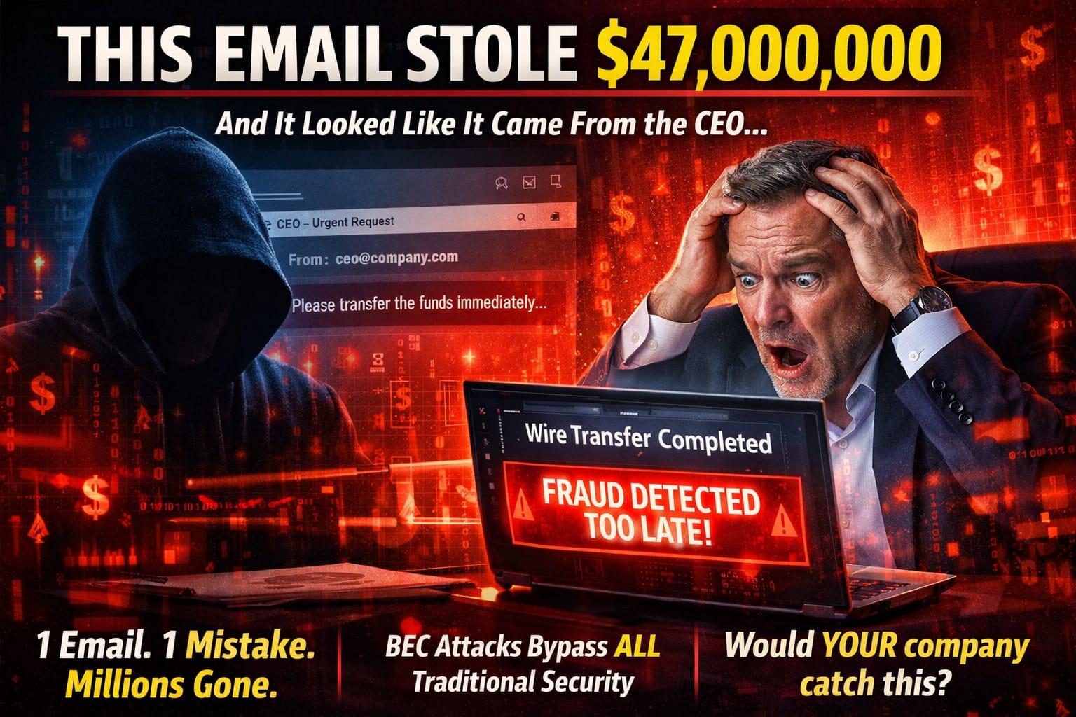 Business Email Compromise (BEC) & Executive Phishing: The Quiet Threat Reshaping Financial and Leadership Risk Business Email Compromise (BEC) & Executive Phishing: The Quiet Threat Reshaping Financial and Leadership Risk