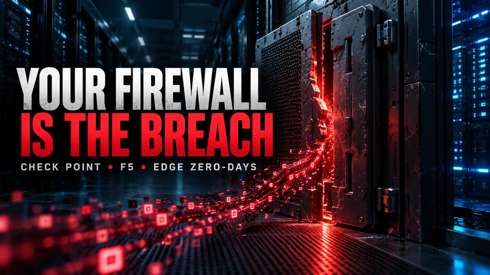 Your Firewall Is the Breach: The Check Point and F5 Zero-Day Wave CISA Wants Closed by Tomorrow Your Firewall Is the Breach: The Check Point and F5 Zero-Day Wave CISA Wants Closed by Tomorrow